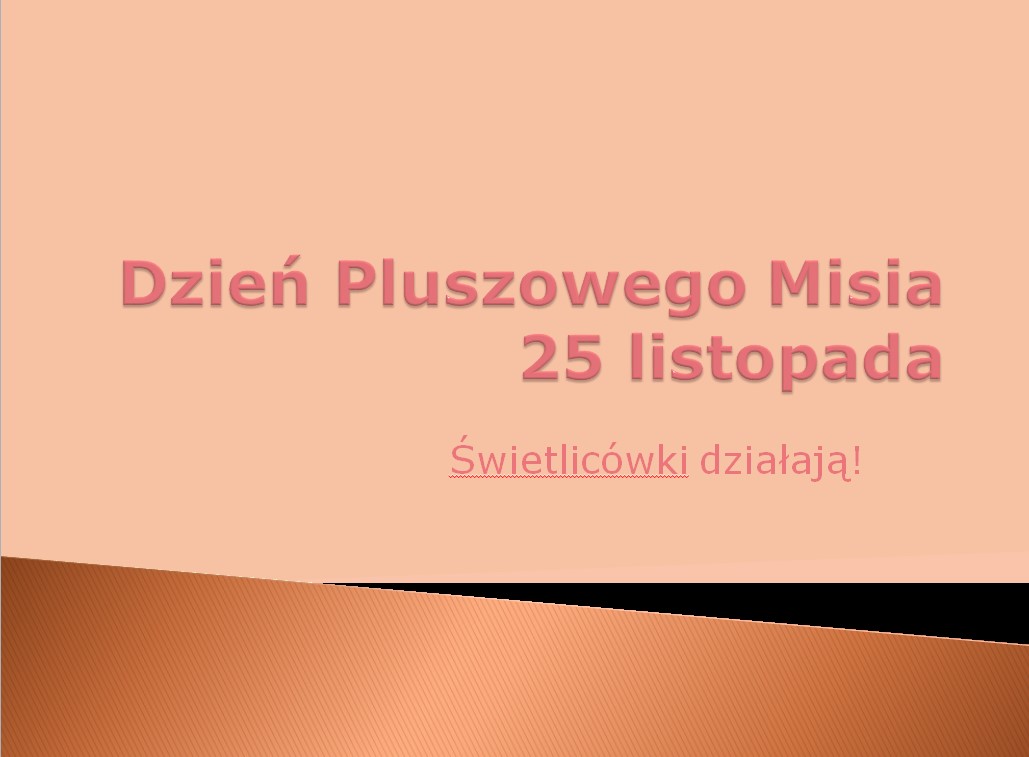 Dzień pluszowego misia