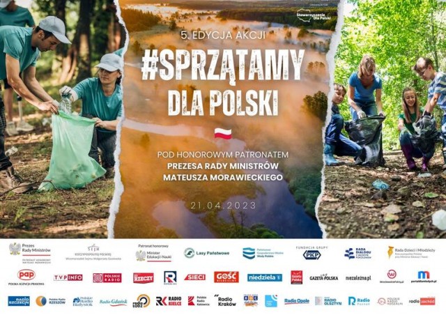 PLAKAT "#SPRZATAMY DLA POLSKI"