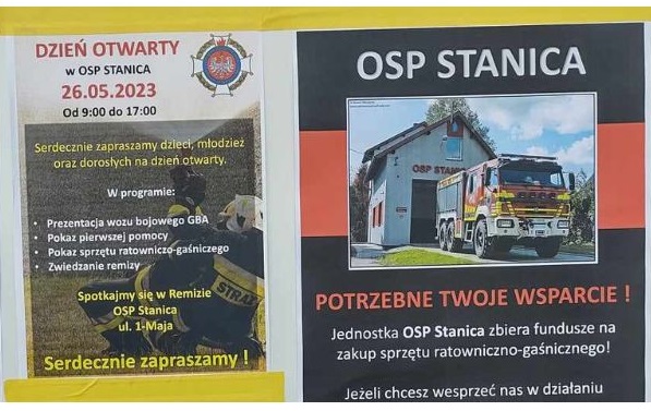 ZDJĘCIE OSP W STANICY