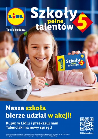 AKCJA „SZKOŁY PEŁNE TALENTÓW” - PLAKAT