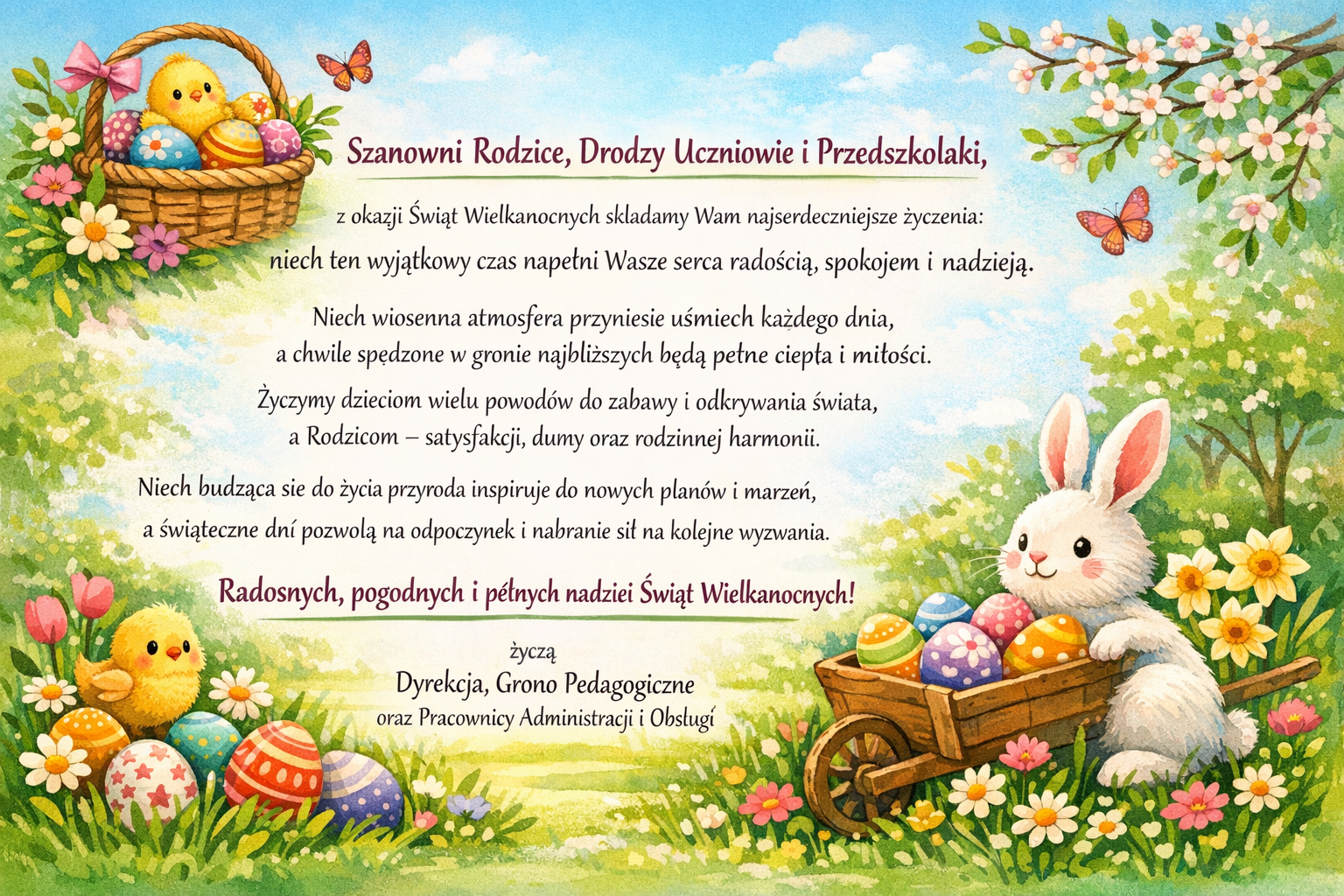 Życzenia Wielkanocne